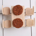 Mini Dining Table Chair Model 1:12 Scale Dollhouse Miniature Wooden Furniture Toy Set for Doll House Accessories. 