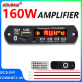 160W Amplifier Bluetooth 5.1 MP3 Decoder Board 2*80W Audio Player 12V DIY MP3 Player Car FM Radio Module TF USB Mic Record Call. 
