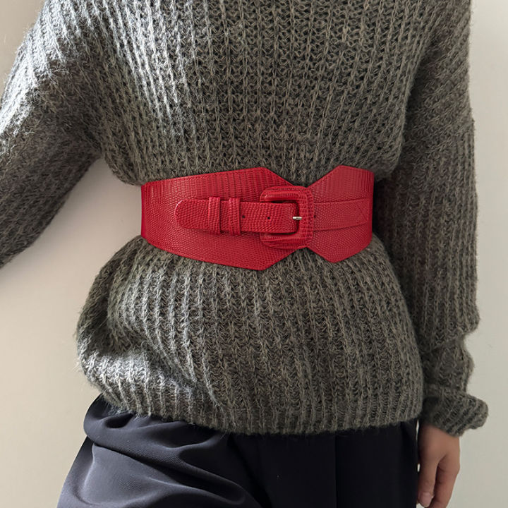 Corset%20Wide%20Leather%20Belt%20Is%20The%20Perfect%20Accessory/Leather%20Waist%20Belt%20For%20Women/Wide%20Waist%20Belt/%20For%20Girlfriend%20-%20Image%202