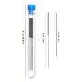 10-Piece Stainless Steel Cleaning Nozzle Kit - Window Wiper, 3D Printer Nozzle, Gas Stove, Shower Needle Unclogging Brush. 