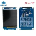 TFT Display 0.96/1.3/1.44/1.77/1.8/2.4/2.8 inch IPS 7P SPI HD 65K TFT Full Color LCD Module ST7735 Drive IC 80*160  For Arduino. 