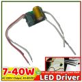 DIY LED Light Driver Module 7-40W Square Rectungular Panel LED Shade AC220V Load Output 40-80VDC. 