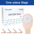 10-Pcs Comfortable Non-woven Ostomy Bags, 15-60mm, One-Piece System, Medical Skin-Friendly Ostomy Accessory-Colostomy bag. 