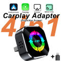 Wireless Carplay Adapter Android Auto 4in1 for  and Android Mirror Link Screen Projection Car Ai Box 2026 New Car Play. 
