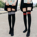 Ready to ship Japan student socks knee high socks knee high socks women Japanese style stockings over the knee. 