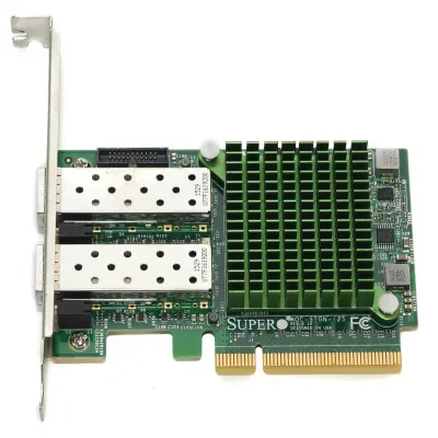 Supermicro 10G 2-Port SFP Server LAN Card  AOC-STGN-i2S
