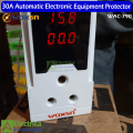 Woxsn WAC-790 30A High quality Air Conditioner Digital Voltage Protector Adjustable Over Under Voltage Protector Electric Power Protector automatic reset Power AC Muhafiz-WAC790 by Electrica. 
