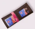 Men's Short Horizontal Wallet - Stylish and Compact Wallet for Men. 