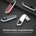 Hot Sale Metal USB Flash Drive 64gb Memory Stick Black Waterproof Pen Drive 128gb Personalized Portability Pendrive. 