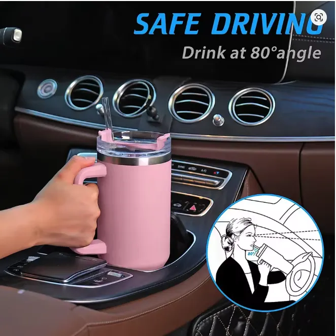 Trendy%2040oz%20(NON-VACUUM;%20SPILLS%20WATER%20WHEN%20TILTED)%20Insulated%20Tumbler%20with%20Handle%20and%20Straw%20for%20Daily%20Life%20Travel%20Iced%20Coffee%20Cup%20Reusable%20Stainless%20Steel%20Insulated%20Water%20Bottle%201183ml%20-%20Image%202