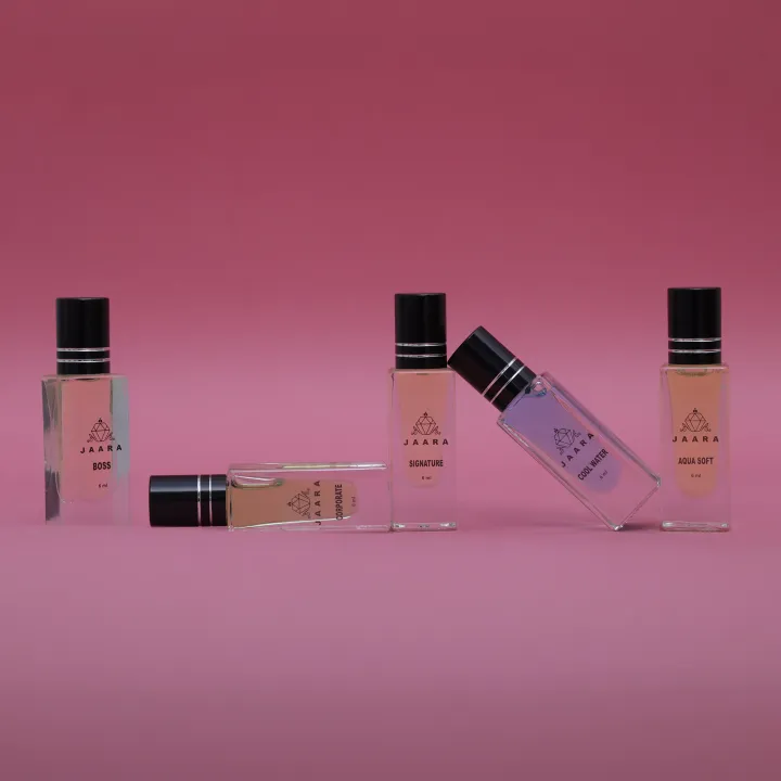 JAARA%205%20Mix%20Flavor%20-%20Unveiling%20a%20Symphony%20of%20Scents%20-%206%20x%205%20=%2030%20ml%20Roll-On%20System%20-%20Alcohol-Free%20Perfume%20Oil%20-%20Image%202