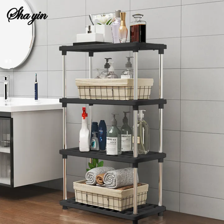 1PC%20Multi-Level%20Storage%20Rack%20For%20Kitchen%20And%20Bathroom,%20Snack%20Storage%20Rack%20For%20Floor%20In%20The%20Living%20Area%20-%20Image%202