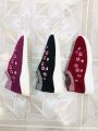 Womens Trendy Flower Soft Sole High Quality Sneackers | Flower Sneackers. 