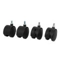 4 pcs 2 Inch Wheels 360° Moving Use for office Desktop Table, Computer Table,Furniture/Swivel Universal Sliding Wheels With Break.