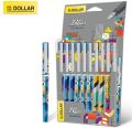 Bliss Fountain Pen Multicolor Pack of 10 pcs. 