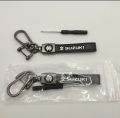 Key Ring / Key Ring for Bike / Key Chain / Bike Leather Key Ring / Motorcycle Accessories( Suzuki). 