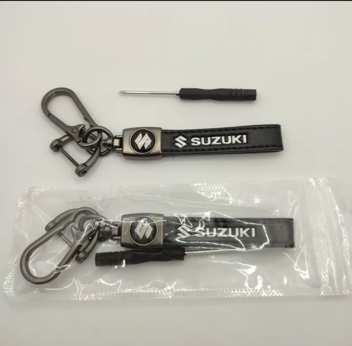 Key%20Ring%20/%20Key%20Ring%20for%20Bike%20/%20Key%20Chain%20/%20Bike%20Leather%20Key%20Ring%20/%20Motorcycle%20Accessories(%20Suzuki)%20-%20Image%202