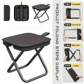 Portable Folding Stool Lightweight Camping Chair Foldable Seat for Fishing Hiking Travel Outdoor & Indoor Use.