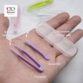 Portable Contact Lens Applicator & Tweezers for apply and remove lenses, Premium Hygiene Quality. 