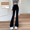 Women Flare Pants Slim High Waist Solid Sexy Shark Flare Pants Fashion Casual Streetwear Elastic Butt Lift Skinny Leggings. 