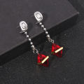 Kurapika Cosplay Ear Clip No Piercing Eardrop Anime Hunter x Hunter Drop Earrings for Women Men Jewelry Gift. 
