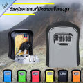 SS wall mounted key lock box 8 color key storage box made of high capacity principle key box key box with 4 digit code lock. 