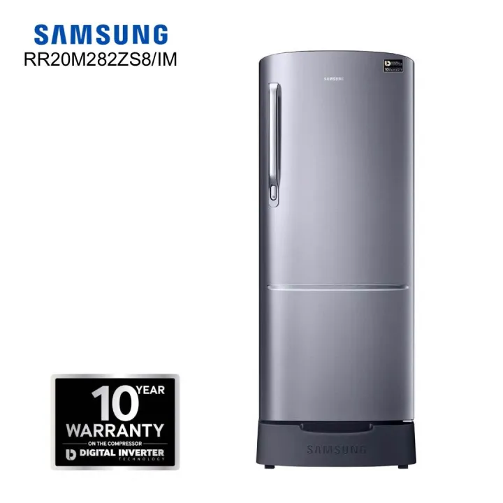 SAMSUNG%20RR20M282ZS8/IM%20192%20Litres%20Direct%20Cooling%20Digital%20Inverter%20Single%20Door%20Refrigerator%20With%20Base%20Stand%20Drawer%20-%20Image%202