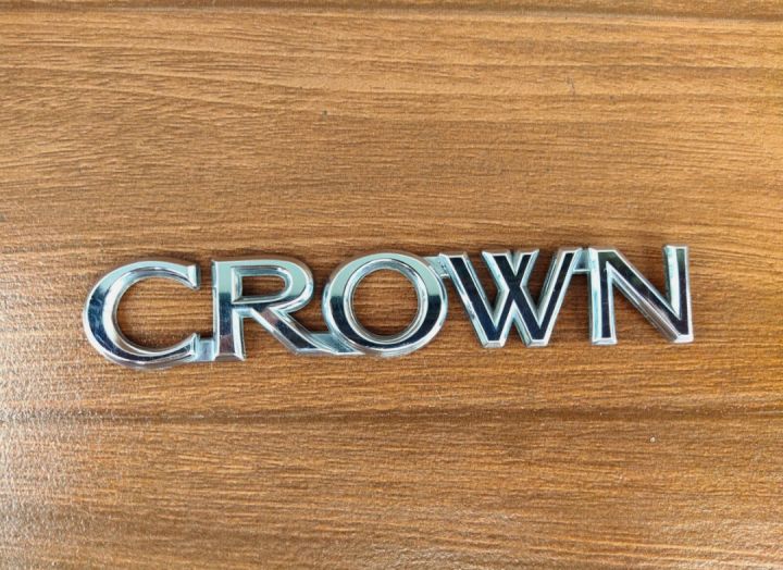 Toyota Crown Rear Trunk Emblem Badge