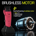DKBAG DK-079 Professional Cordless Hair Clipper, Brushless Motor, 5-speed Adjustment, Fast Charging, All Aluminum Alloy Body. 
