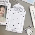 New PVC Thick Card Case, High-Aesthetic, Thickened NIS Star Design, Matte Finish, for ID Cards, Small Cards. 