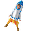 Halloween astronaut, children's cosplay, rocket, space suit, space suit, sports event performance costume.