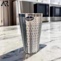 Imported Stainless Steel Jumbo Lassi Glass - 550 ml Premium Quality - Multipurpose Steel Water, Juice & Lassi Glass with Shower TT Silver Finish. 