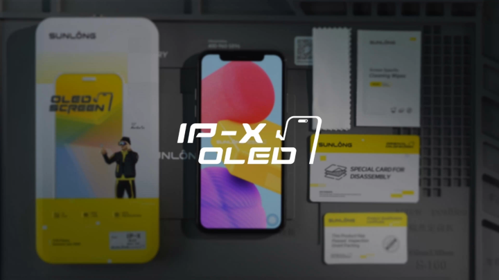 IPHONE X BLACK LED UNIT - SUNLONG ( ORIGINAL COLOURS + HDR PANEL + FULL ...