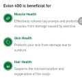 Vitamin E capsule (Evion 400). 