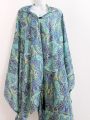 Women's fashionable velvet shawl. 
