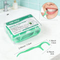 RIMI SMILE 50/100/150Pcs Ultra Fine Mint Dental Floss Sticks Portable Box Easy Carry Teeth Cleaner For Daily Life Travel. 