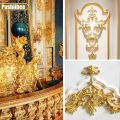 100pcs Imitation Golden Silvery Foil Paper Leaf Sheet Gilding DIY Art Craft Paper DIY Scrapbooking Craft Home Decorations. 