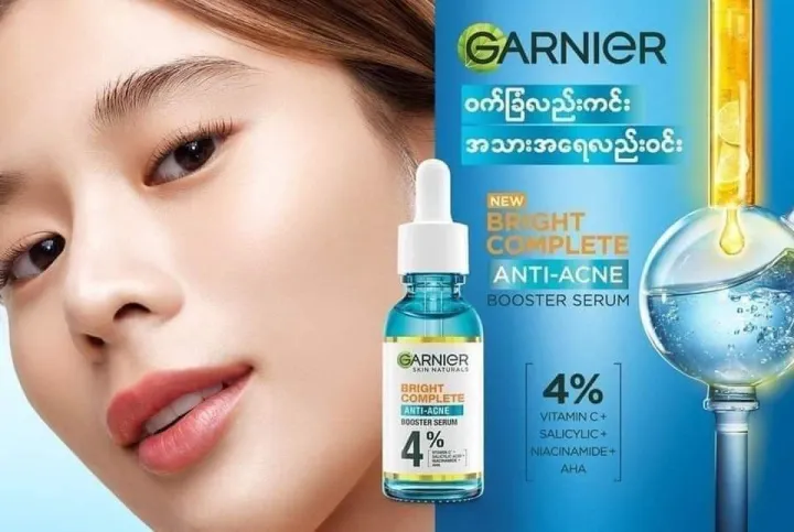 GARNIER%20BARU%20BRIGHT%20COMPLETE%20ANTI-ACNE%20BOOSTER%20SERUM%204%25%20VITAMIN%20C%20+%20SALICYLIC%20+%20NIACINAMIDE%20+%20AHA%2030ml%20-%20Image%206