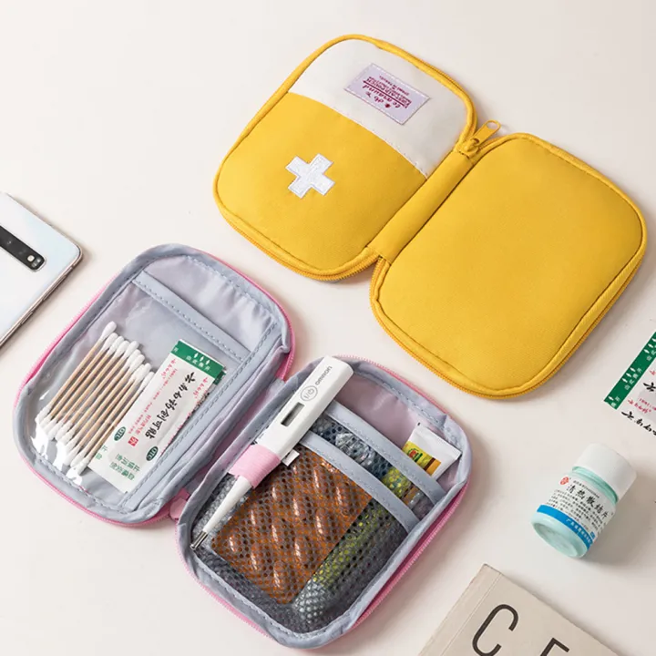 Home%20Medicine%20Bag%20Portable%20Cute%20First%20Aid%20Kit%20Medical%20Emergency%20Kit%20Organizer%20Outdoor%20Medicine%20Pill%20Storage%20Bag%20Travel%20EDC%20Pouch%20-%20Image%204