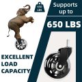 5PCS Universal Mute Caster 50KG Wheel 10mm 11mm Replacement Office Chair Swivel Rollers 360 Degree Wheels Furniture Hardware. 