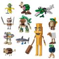 Hot Tung Tung Sahur Brainrot Animals Building Blocks Tralalelo Tralala Shark Bricks Toy Gift for Children Kids Kids Toys Boys. 