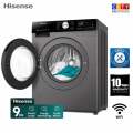 Hisens 9 Kg Fully Automatic Front Loading Inverter WiFi Washing Machine 1400 RPM WFQY9014EVJMS. 