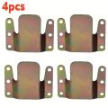 4Pcs Sectional Couch Connectors Bracket Universal Modular Sofa Interlocking Buckle, Couch Clips Furniture Connecting Fixture. 