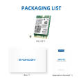 WiFi Card WiFi6E AX210NGW 6GHz Tri-Band Network Card Bluetooth 5.3 Intel AX210 Wireless Module for Laptop M.2 NGFF. 