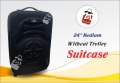 Diplomat 24 Inch Medium Luggage Suitcase Without Trolley Best For Travelling. 