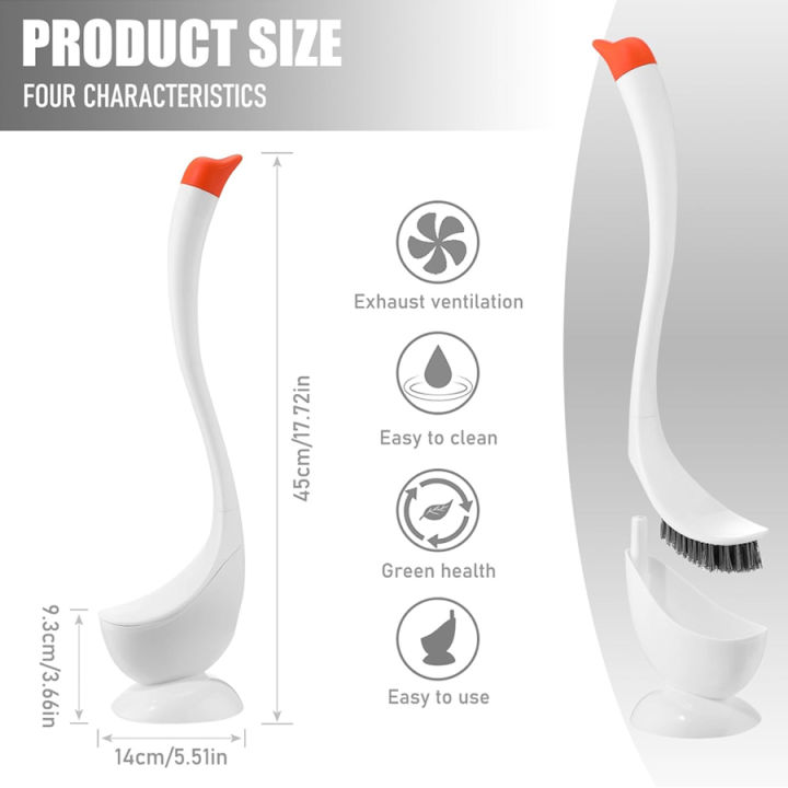 Swan%20Shaped%20Toilet%20Brush%20Set%20with%20Base%20and%20Long%20Handle%20Bathroom%20Accessories%20Easy%20to%20Clean%20Toilet%20-%20Image%206