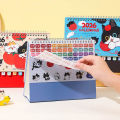 Desktop Calendars 2026 Planner Schedule Calendar Table Daily Notepad Pocket Planner Decorative Month Work Calendar Planner. 