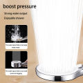 Bathroom Water Heater Shower Head Large Panel Pressurized Filter Handheld Household Spray Silicone Panel Shower Head Set. 