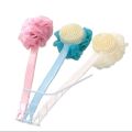 Bath Brush Back Body Bath Shower Sponge Scrubber Brushes With Handle Exfoliating Skin......... Massager Brush. 