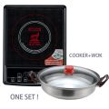 Induction Cooker 2000W with 6 Months Warranty. 